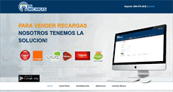 Desktop Screenshot of mirecargas.com